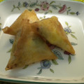 大魔女's cooksnap of when they made 春巻きの皮で。簡単サモサ2種.