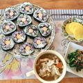 クックUDVSZ8☆'s cooksnap of when they made 飾り寿司♪お花の巻き寿司✿.