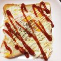 シーサイドキッチン's cooksnap of when they made 目玉焼きパン.
