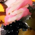 leafmama's cooksnap of when they made 簡単お節！かまぼこの飾り切り☆網あみ.