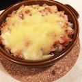 ラテリア's cooksnap of when they made ミートソースでマカロニグラタン.