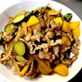 クックSRN's cooksnap of when they made かんたん酢★豚肉と夏野菜炒め♪.
