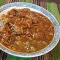 クックAP8QIQ☆'s cooksnap of when they made お味噌汁リメイク！和風キーマカレー.
