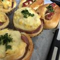 ウキ445's cooksnap of when they made ハムポテサラパン（ＨＢ使用）.