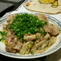 あず猫's cooksnap of when they made 鶏もも肉のあっさりネギ塩☆酒蒸し焼き♪.