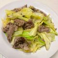 みーこ☆home's cooksnap of when they made 切って混ぜるだけのお手軽！豚キャベツ.