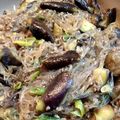 みるきぃ～2's cooksnap of when they made 春雨挽肉炒め.