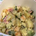 なつれんママ's cooksnap of when they made コストコめんたいマヨで海老アボグラタン.