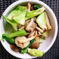 でりーK's cooksnap of when they made しめじとチンゲン菜のお浸し.