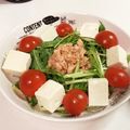 jamai1205's cooksnap of when they made ✿水菜＆豆腐のサラダ✿.