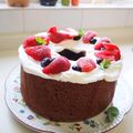 みんかー's cooksnap of when they made 濃厚！ふんわり！チョコたっぷりシフォン.