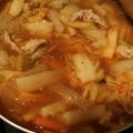 クックKEOXNU☆'s cooksnap of when they made 体ぽかぽか♪味噌キムチ鍋.
