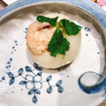 ❁CK❁'s cooksnap of when they made カブとシイタケのエビすり身蒸し.