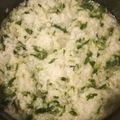 クックGV2T28☆'s cooksnap of when they made 炊飯器で簡単七草がゆ☆.