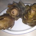 リアブン's cooksnap of when they made 美味♪アーティチョークとアイオリソース.