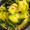 kokoli's cooksnap of when they made 簡単・チンゲン菜の中華炒め.