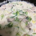 yankumi3's cooksnap of when they made 鍋１つで簡単♡白菜と鳥肉のクリーム煮.