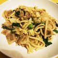 峰みいら's cooksnap of when they made くせになる！柚子胡椒の焼きうどん.