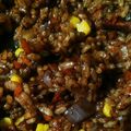 ふぁんたにゃん's cooksnap of when they made 簡単！おいしい！ソース飯（えびめし味）.