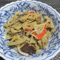 ジョングレ's cooksnap of when they made レンコンと椎茸・カニカマのごまあえ♪.