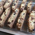 ＊gambarie＊'s cooksnap of when they made ドライフルーツビスコッティ.