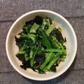 リーサの庭's cooksnap of when they made 小松菜のナムル.