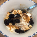 miporinn☆'s cooksnap of when they made 黒豆の残りで…黒豆きな粉ヨーグルト♪.