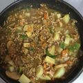 ma___111's cooksnap of when they made カレールーで簡単キーマカレー☆.