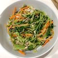 主婦初心者とん's cooksnap of when they made 簡単！豆苗と白菜の塩昆布サラダ.