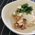 まひぼぅ's cooksnap of when they made 68kcal♡叩き長芋の梅おかか和え♡.