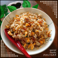 ともみろ's cooksnap of when they made 奈良漬けとしらすの簡単和風チャーハン！.