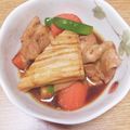 あいち24's cooksnap of when they made 簡単☆鶏もも肉とかくふと人参の煮物♪.