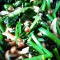 あつ☆みゆ's cooksnap of when they made ☆小松菜＆しめじの炒め物☆お弁当隙間♪.