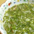 max4995's cooksnap of when they made 我が家のめかぶ味付け.