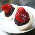 Yuuya_mama's cooksnap of when they made 切り餅で簡単☆いちご大福☆.
