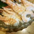 エミチョコ's cooksnap of when they made 寿司ネタ用などの海老の茹で方.