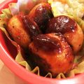 roco_lala's cooksnap of when they made 唐揚げ・肉団子に【ケチャップ甘酢】.