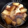 カレー番長's cooksnap of when they made 炊飯器で超絶簡単！豚角煮大根.