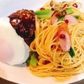 ジルスチュ's cooksnap of when they made とろ〜りチーズインハンバーグ目玉焼きのせ.
