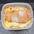 Rabbit♡'s cooksnap of when they made 市販カツで絶品カツ丼♡.