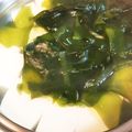 ＊sunlight＊'s cooksnap of when they made わかめ湯豆腐.