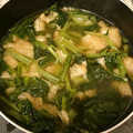 precious☆'s cooksnap of when they made 簡単にもう一品♡小松菜と油揚げのおひたし.