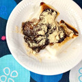 ふたごゆき's cooksnap of when they made 黒豆の煮汁deみたらし風焼き餅.