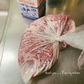 GoGo島みかん's cooksnap of when they made お肉がジューシーになる＊保存方法＊.