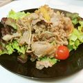 りんご華☆1219's cooksnap of when they made 豚肉のさっぱり梅肉炒め.