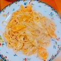 ☆かつもも☆'s cooksnap of when they made 簡単♪えびのトマトクリームスパゲッティー.