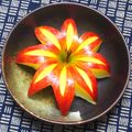nosso's cooksnap of when they made りんご 飾り切りフラワー.