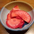 ☆ばた〜すこっち☆'s cooksnap of when they made 簡単お漬物・赤カブ.