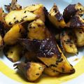 あいらもると's cooksnap of when they made レンジで簡単！揚げない『大学いも』.