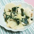 まぶたん's cooksnap of when they made 竹の子とツナワカメの煮物.